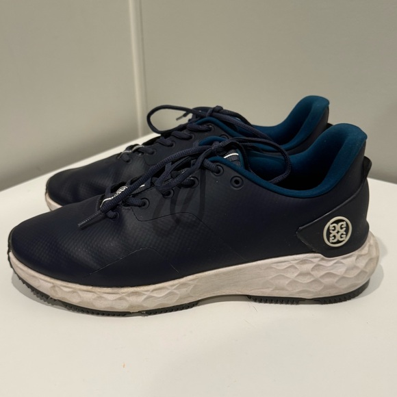 G/Fore MG4+ Men’s Golf Shoes Twilight Blue Sz 10 - Picture 4 of 10
